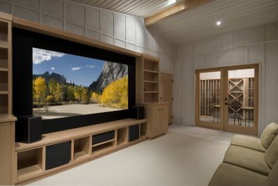 Garage to Entertainment Room